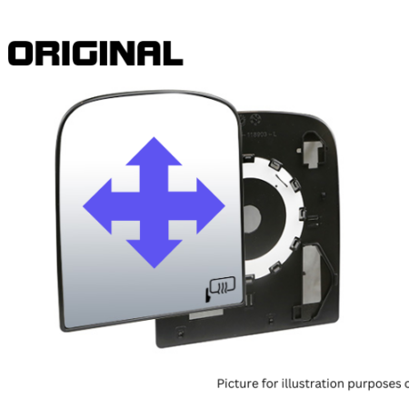 Original Upper Convex Mirror Kit - Heat