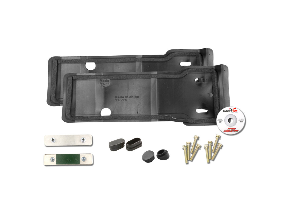 Left Side Manual Folding Rear View Mirror For 2001-2007 Dodge Caravan & Chrysler Town & Country – Black