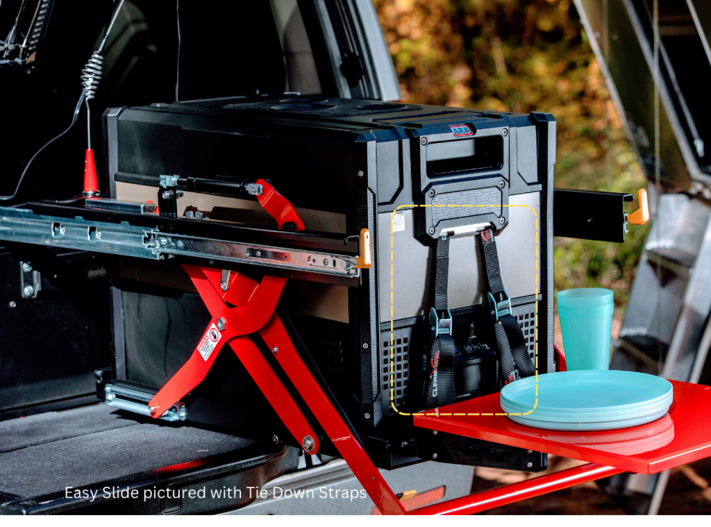 Portable Travel Fridge Tie Down Straps (Pack of 4) Clearview