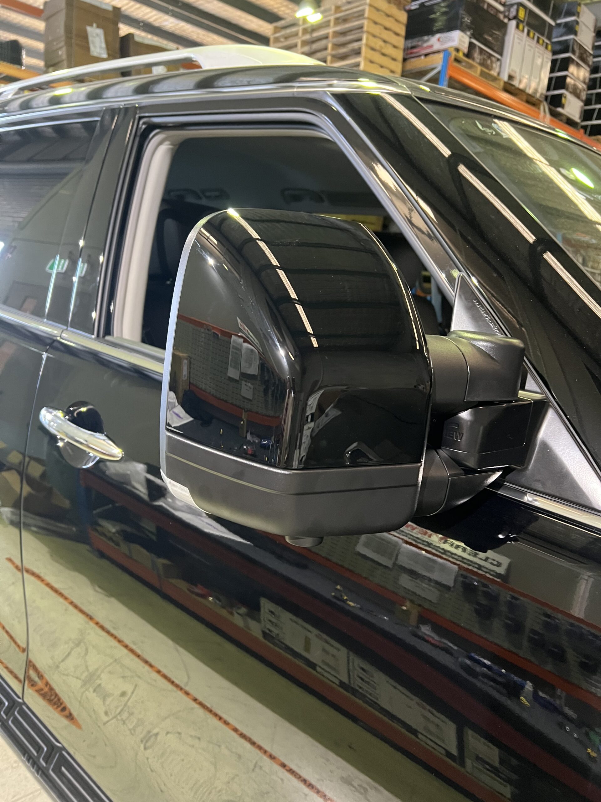 Colour Coded Towing Mirrors Clearview