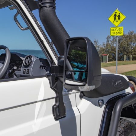 Clearview Towing Mirrors [Next, Pair, Indicators (Cat 6), Electric] - Toyota LandCruiser 70 Series