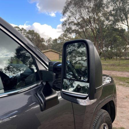 Clearview Towing Mirrors [Next, Pair, Heat, Camera, Power-Fold, BSM, Memory, Puddle Lights, Indicators (Cat 6), Electric] - Toyota LandCruiser 300 Series