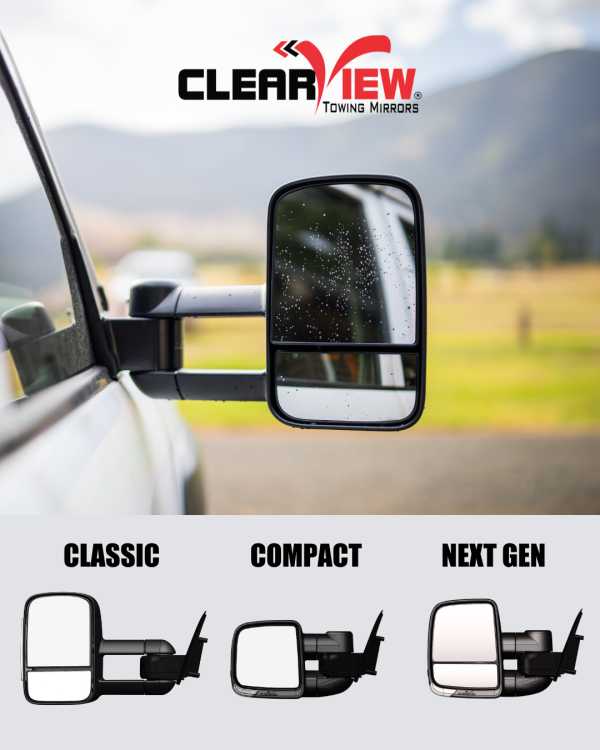 Classic Towing Mirrors - Clearview