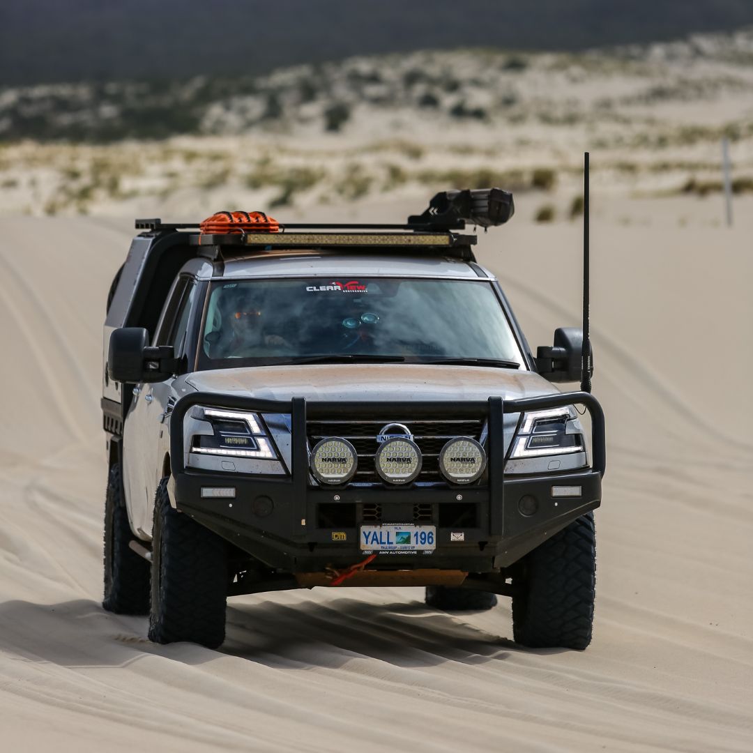 Clearview Next Gen Mirrors on the Nissan Patrol Y62