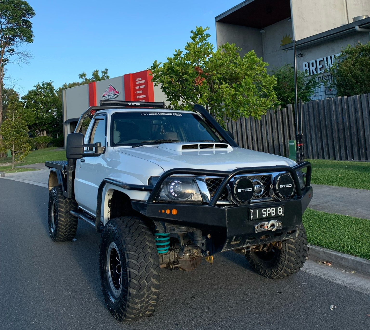 Clearview Classic Mirrors on the Nissan GU Patrol